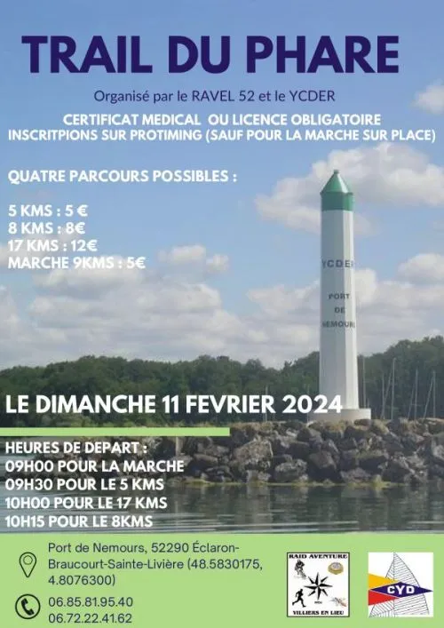 Trail du Phare 2025 Inscription Résultats