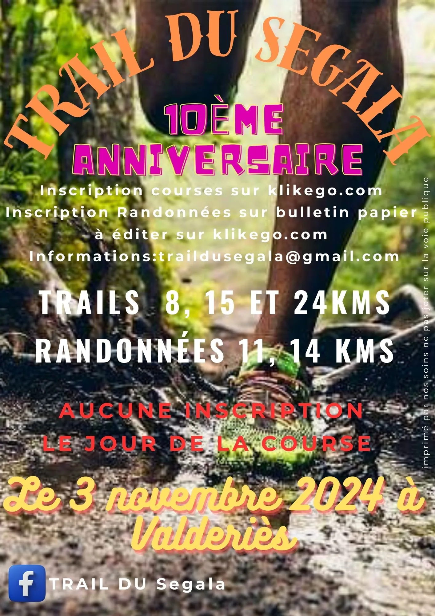 Trail du Ségala 2024 Inscription Résultats