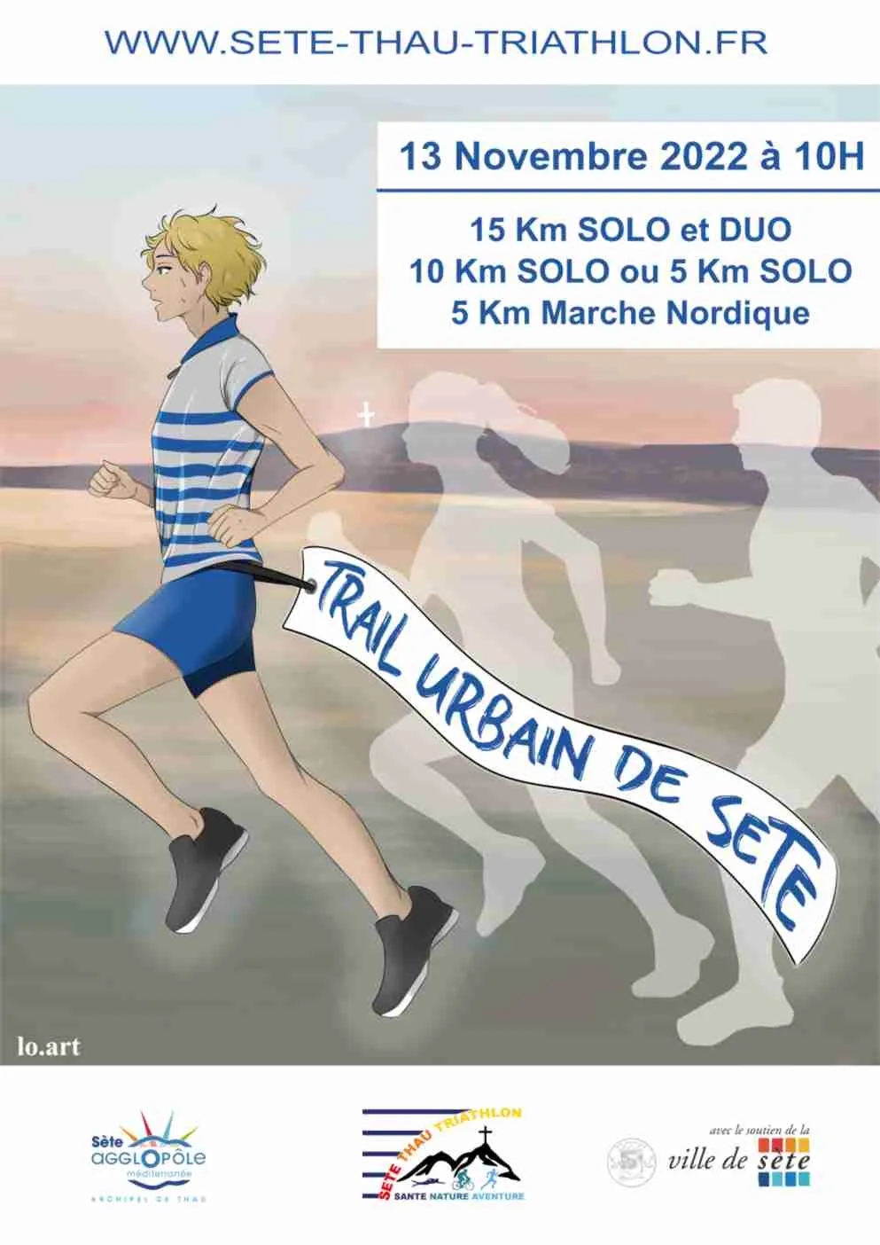 Trail urbain de Sète: Défi du Mont Saint Clair 2024 Inscription Résultats