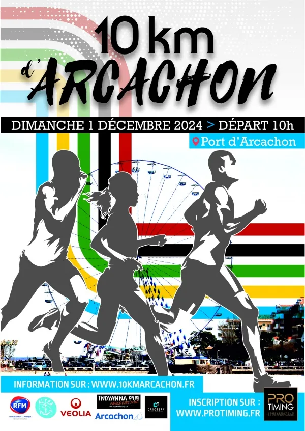 10 km d’Arcachon 2024 Inscription Résultats