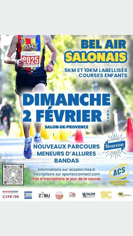 10 km du Bel Air Salonais 2025 Inscription Résultats