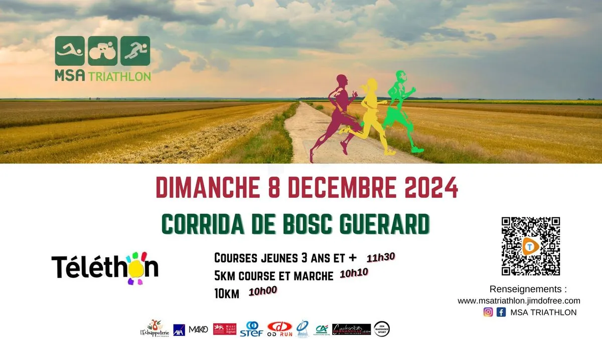 Corrida de Bosc Guérard 2024 Inscription Résultats