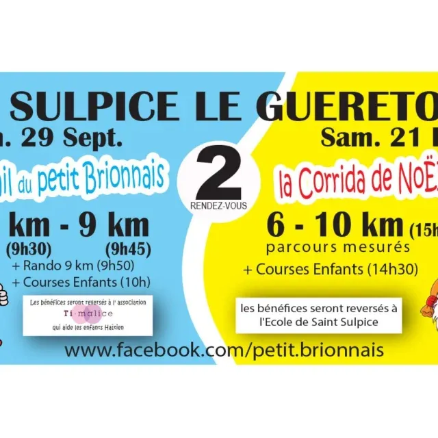 Corrida de Saint Sulpice le Gueretois 2024 Inscription Résultats