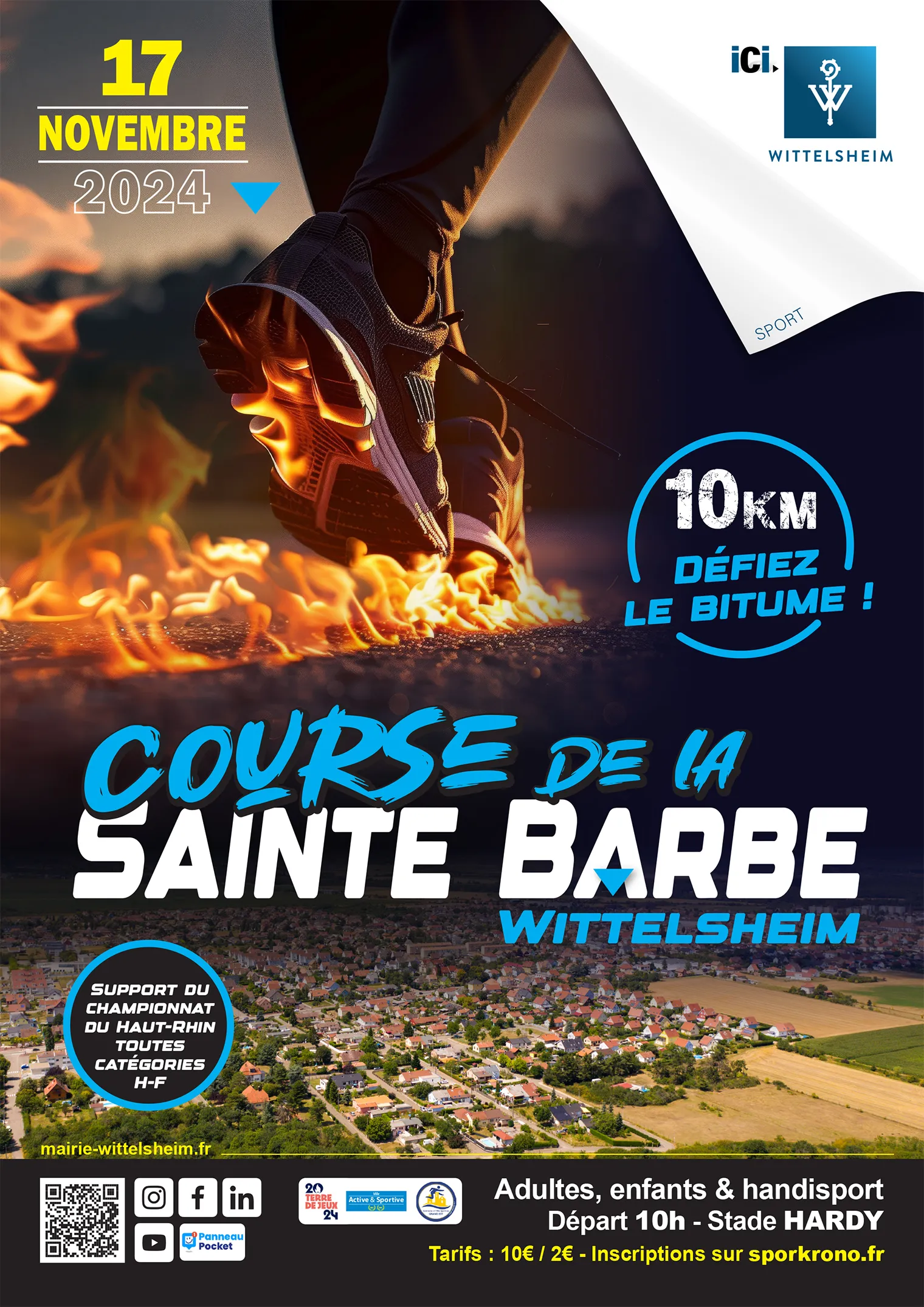 Course de la Sainte Barbe 2024 Inscription Résultats