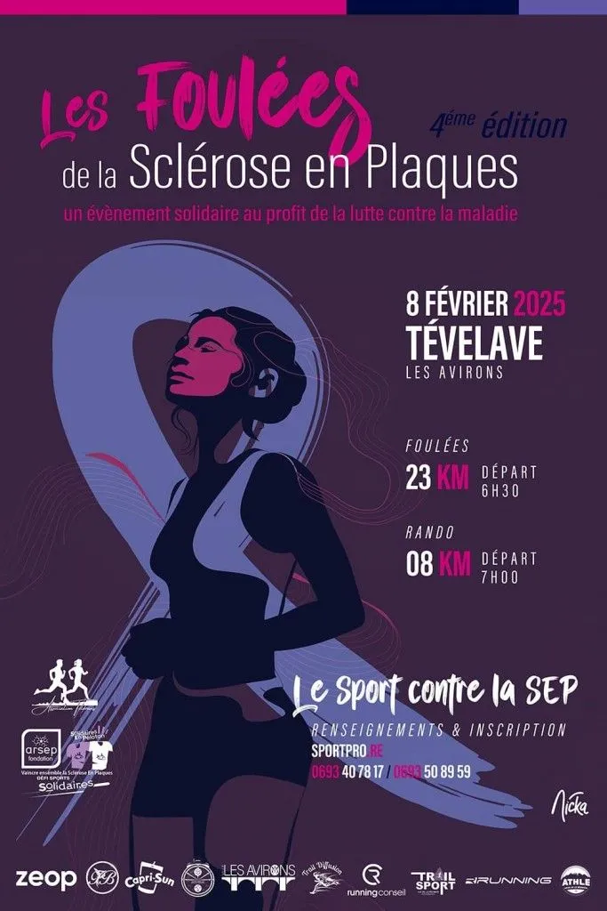 Course sclérose en plaques – Les Avirons 2025 Inscription Résultats