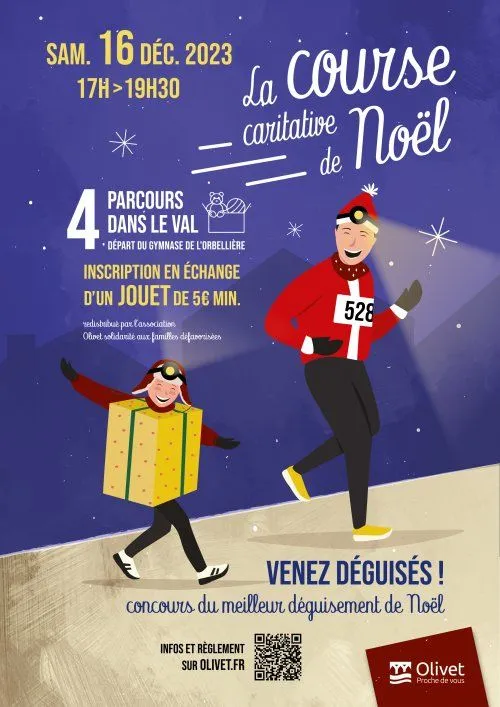 Courses de noël – Olivet 2024 Inscription Résultats