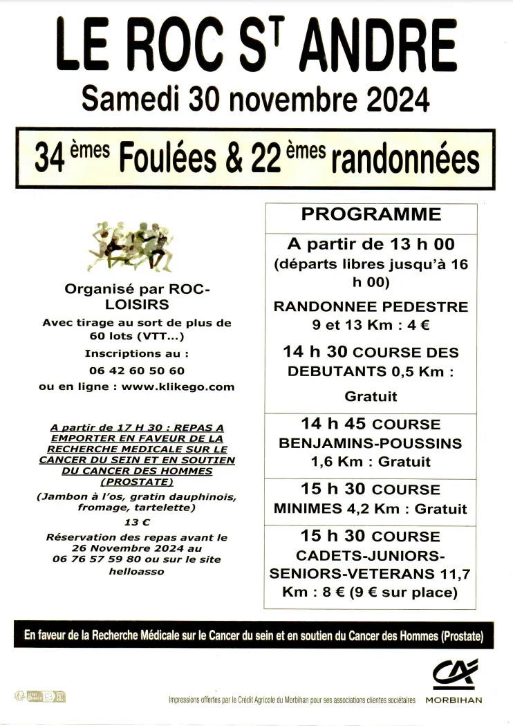 Foulèes Roxédoises 2025 Inscription Résultats