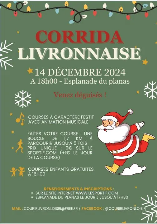 La Corrida Livronnaise 2025 Inscription Résultats