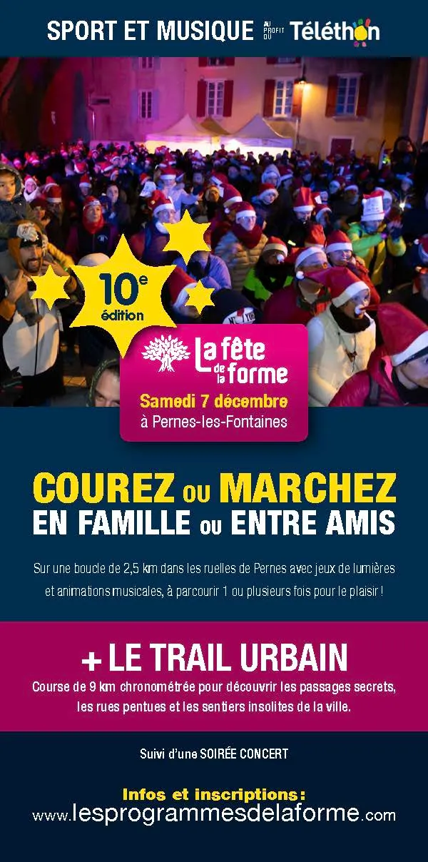 La Fête de la Forme 2025 Inscription Résultats