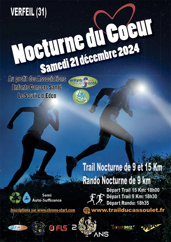 La Nocturne du Coeur – Verfeil 2024 Inscription Résultats