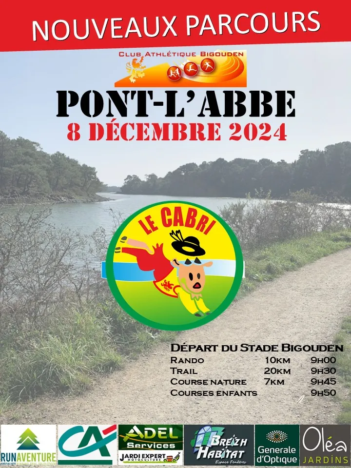 Le Cabri – Pont l’Abbé 2024 Inscription Résultats