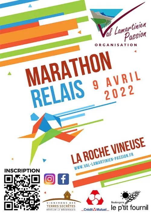 Marathon relais de la Roche Vineuse 2025 Inscription Résultats