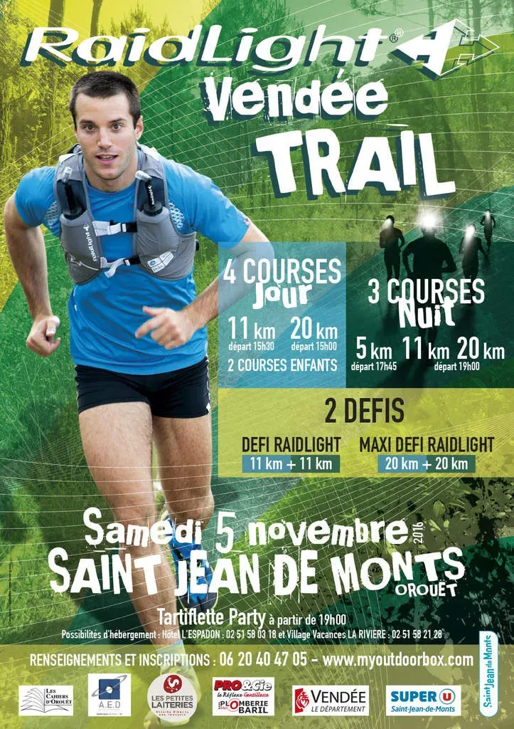 Raidlight vendée trail 2024 Inscription Résultats