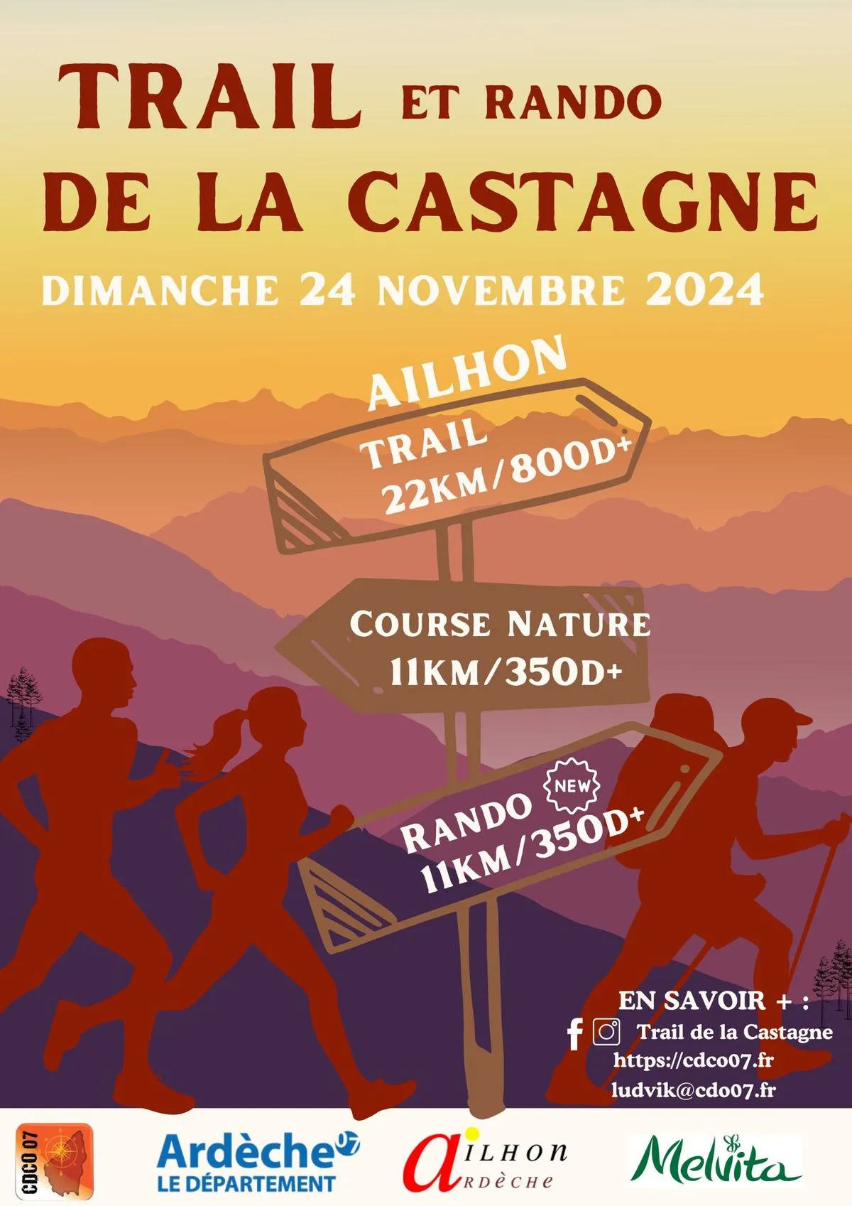 Trail de la Castagne 2025 Inscription Résultats