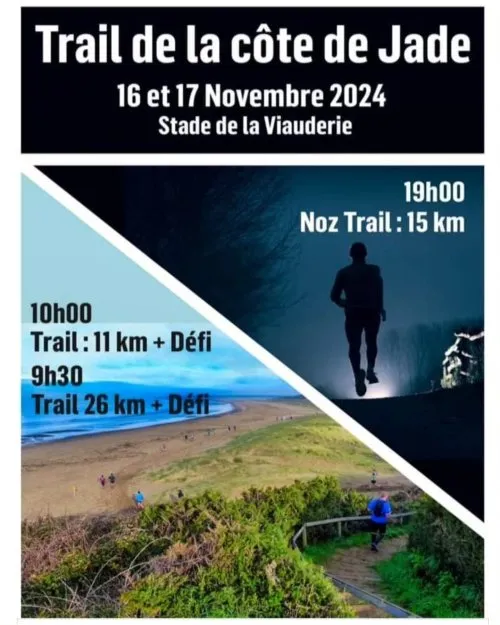 Trail de la Côte de Jade 2025 Inscription Résultats