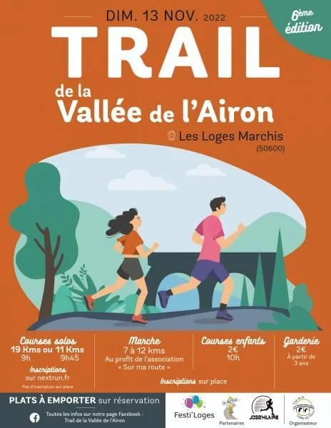 Trail de la Vallée de l’Airon 2024 Inscription Résultats