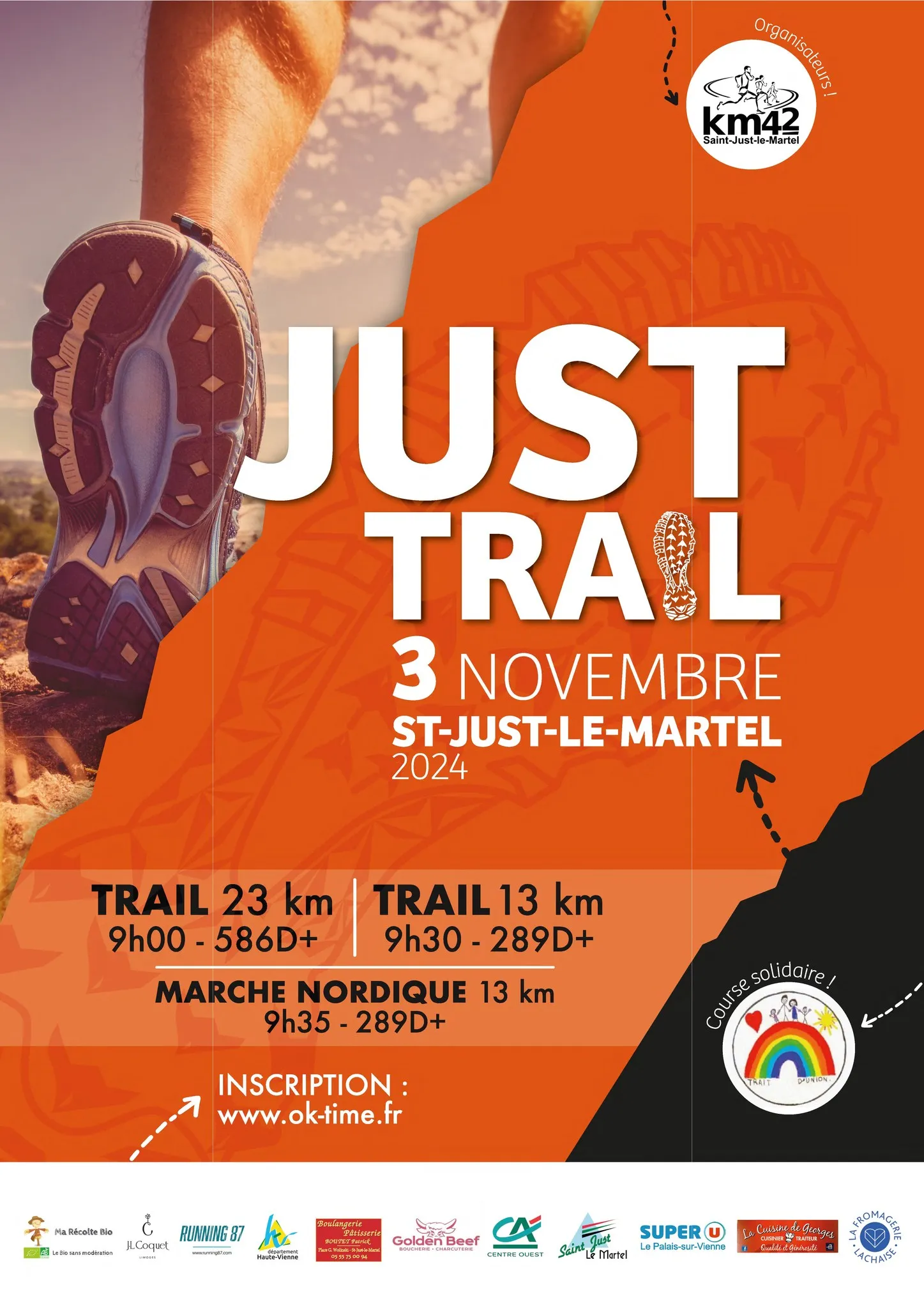 Trail de Saint Just 2024 Inscription Résultats