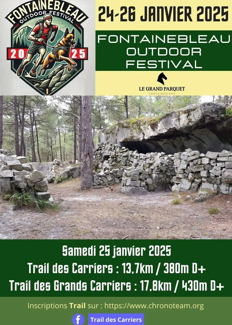 Trail des Carriers 2025 Inscription Résultats