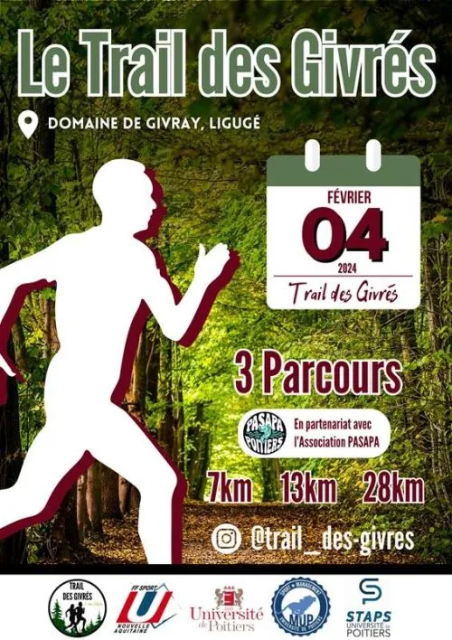 Trail des Givrés – Liguge 2025 Inscription Résultats