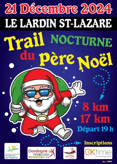 Trail du Père Noël – Le Lardin Saint Lazare 2024 Inscription Résultats