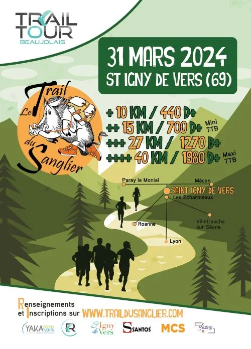 Trail du Sanglier – Saint Igny de Vers 2025 Inscription Résultats