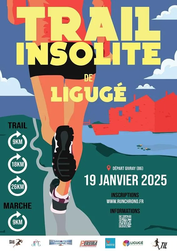 Trail Insolite de Ligugé 2025 Inscription Résultats