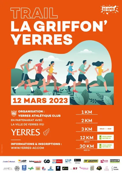 Trail la Griffon Yerres 2025 Inscription Résultats