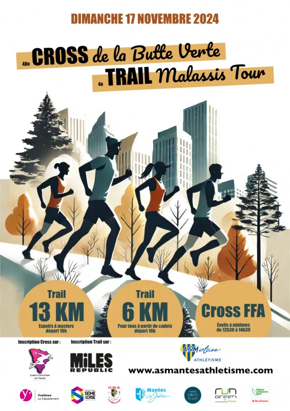 Trail Malassis Tour – Cross de la Butte Verte 2025 Inscription Résultats