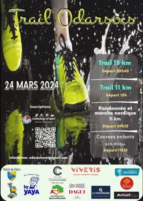 affiche de la course