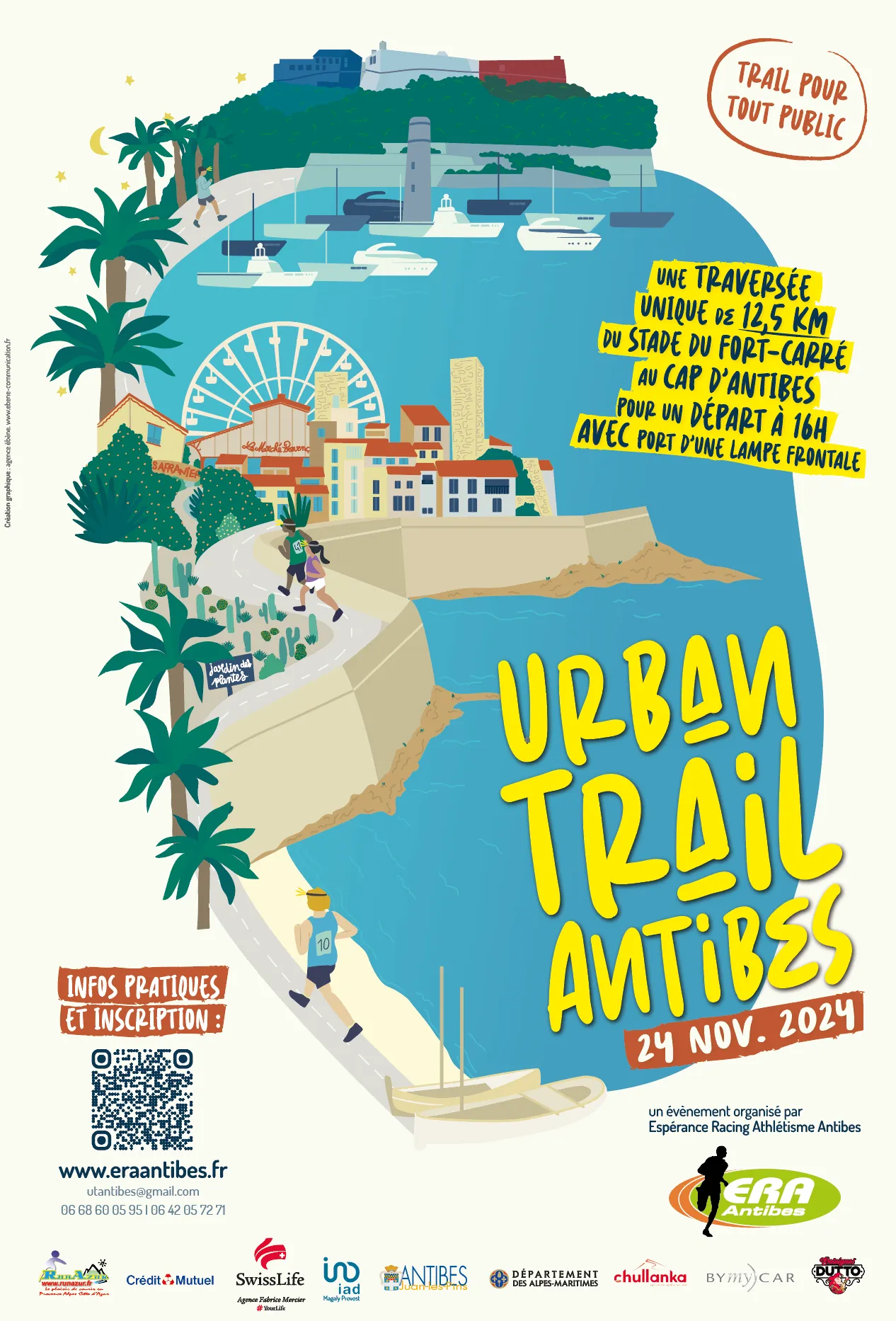 Urban trail d’Antibes 2024 Inscription Résultats