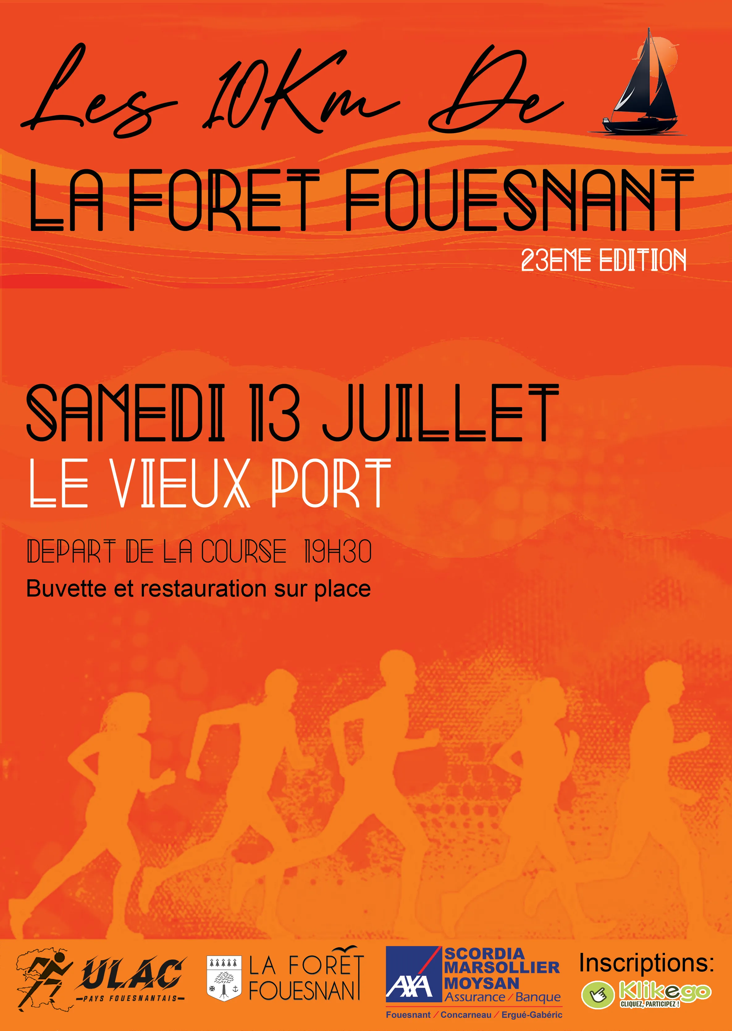 10 km de la Forêt Fouesnant 2025 Inscription Résultats