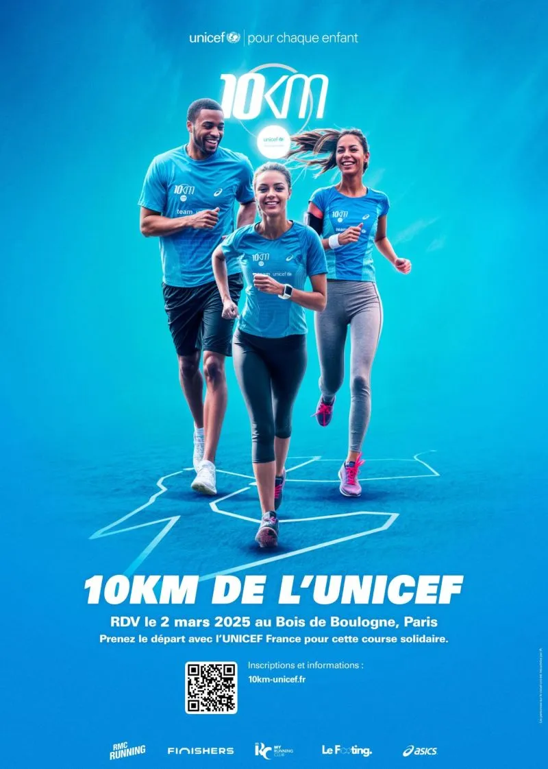 10km de l’Unicef 2025 Inscription Résultats