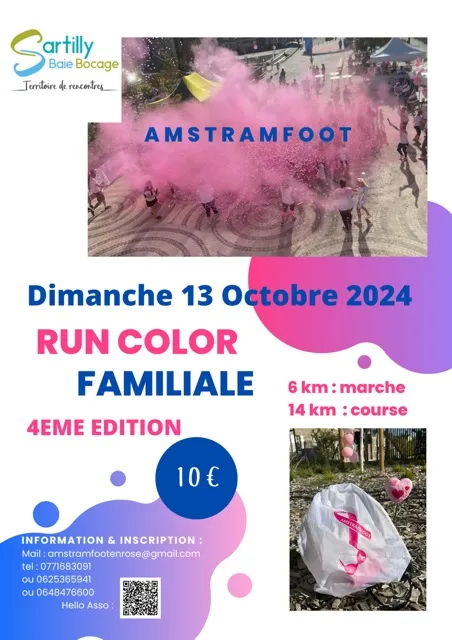 Astramfoot Run color Sartilly 2025 Inscription Résultats