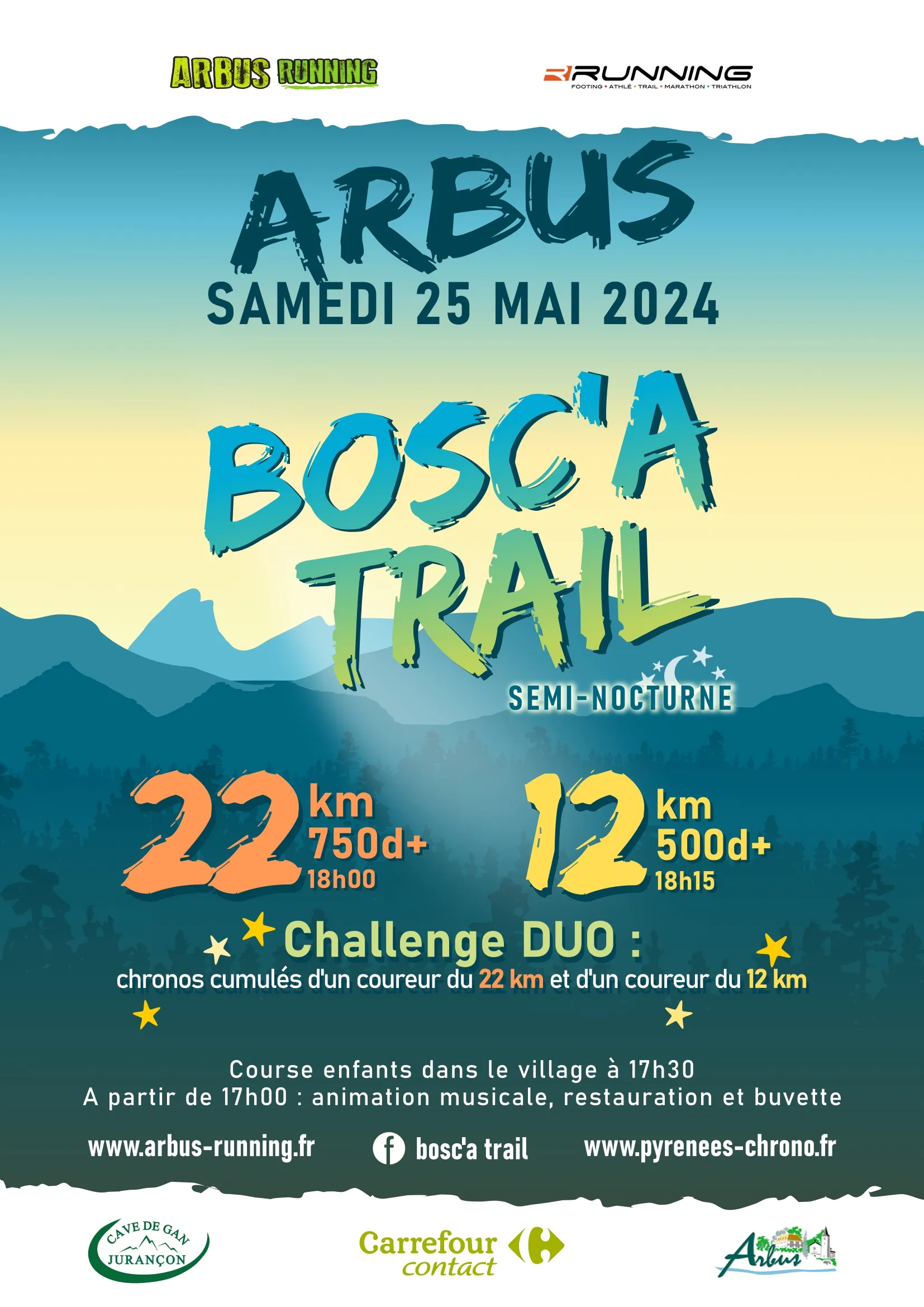 Bosc’a Trail 2025 Inscription Résultats