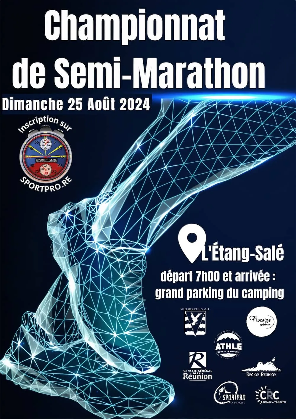 Championnat réunion de semi marathon 2025 Inscription Résultats