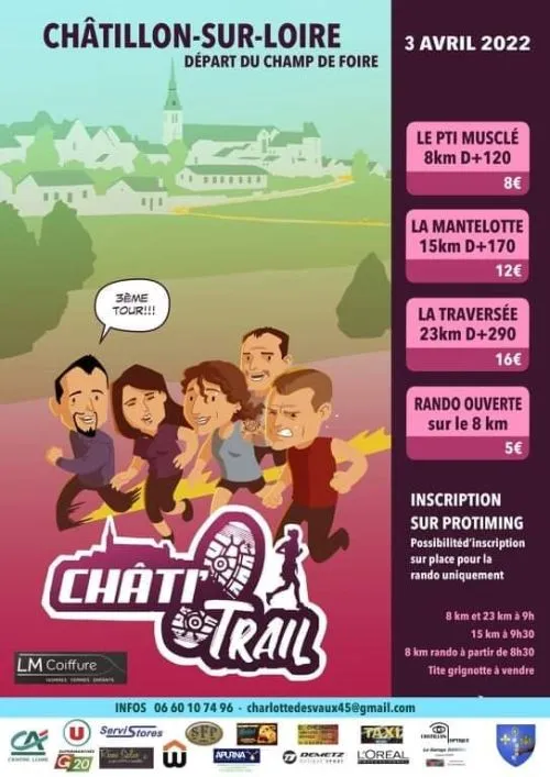 Châti trail 2025 Inscription Résultats