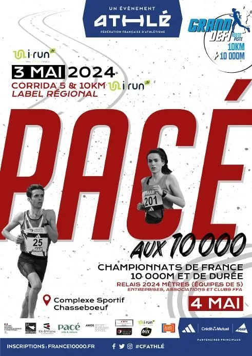 Corrida de Pacé – 10 km de l’Hexagone 2025 Inscription Résultats