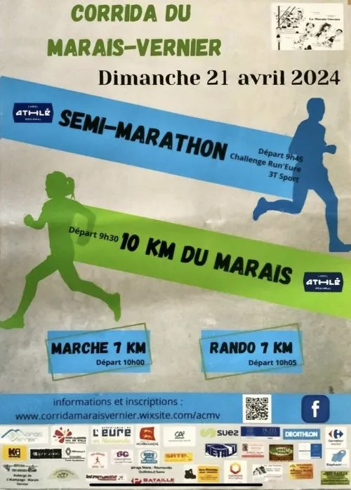 Corrida du Marais-Vernier 2025 Inscription Résultats