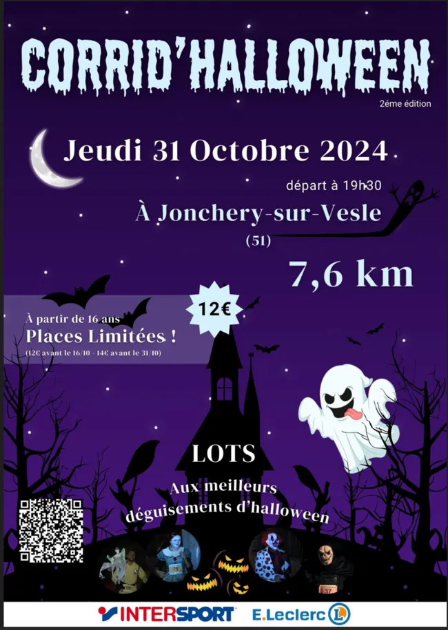 Corrid’Halloween – Jonchery sur Vesle 2025 Inscription Résultats