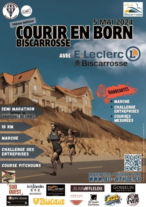 Courir en Born – semi-marathon de Biscarrosse 2025 Inscription Résultats