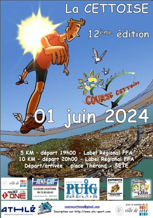 Course Cettoise 2025 Inscription Résultats