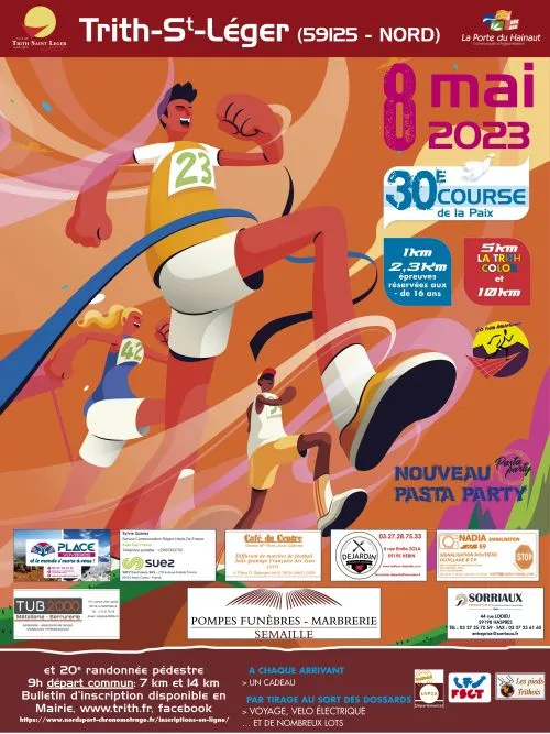 Course de la Paix – Trith saint leger 2025 Inscription Résultats