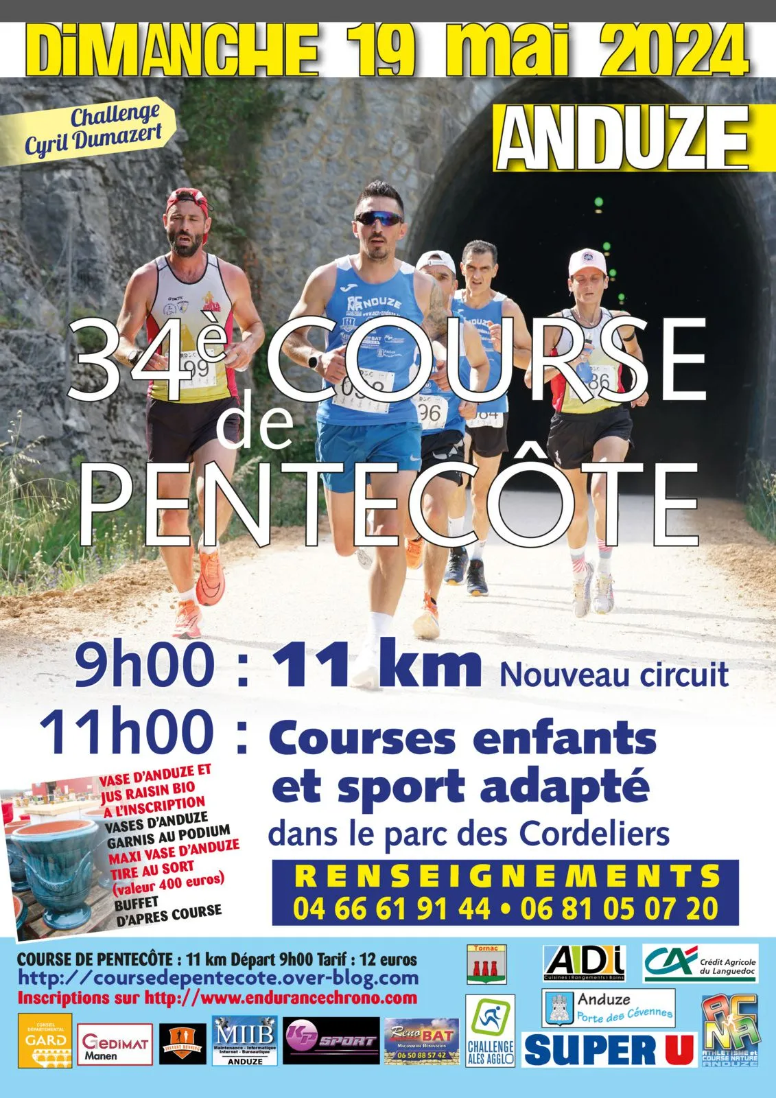 Course de Pentecôte – Anduze 2025 Inscription Résultats