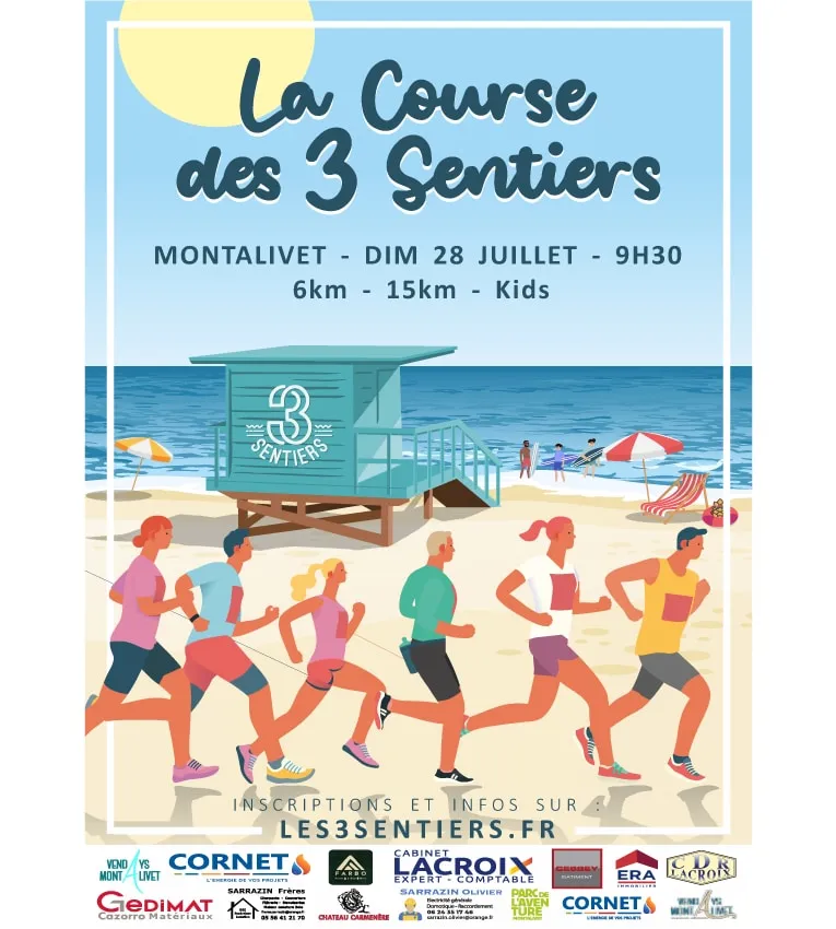 Course des 3 Sentiers 2025 Inscription Résultats