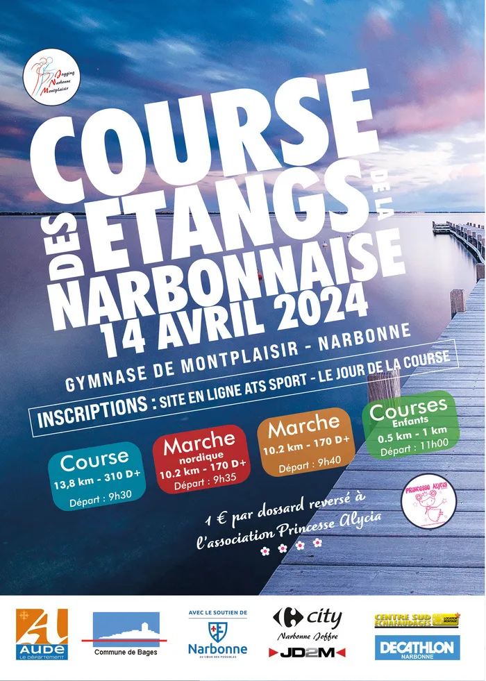 Course des Etangs de la Narbonnaise 2025 Inscription Résultats