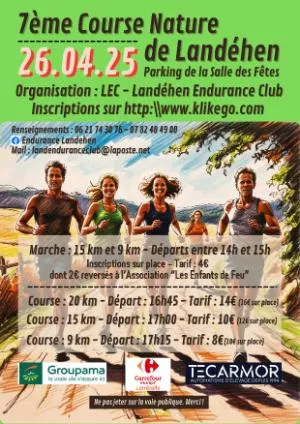 Course nature de Landehen 2025 Inscription Résultats