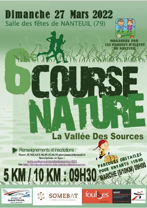 Course nature de la vallée des sources 2025 Inscription Résultats