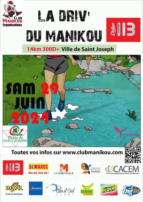 Driv du manikou 2025 Inscription Résultats