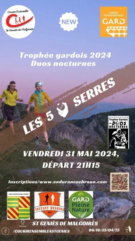 Duo des 5 Serres 2025 Inscription Résultats