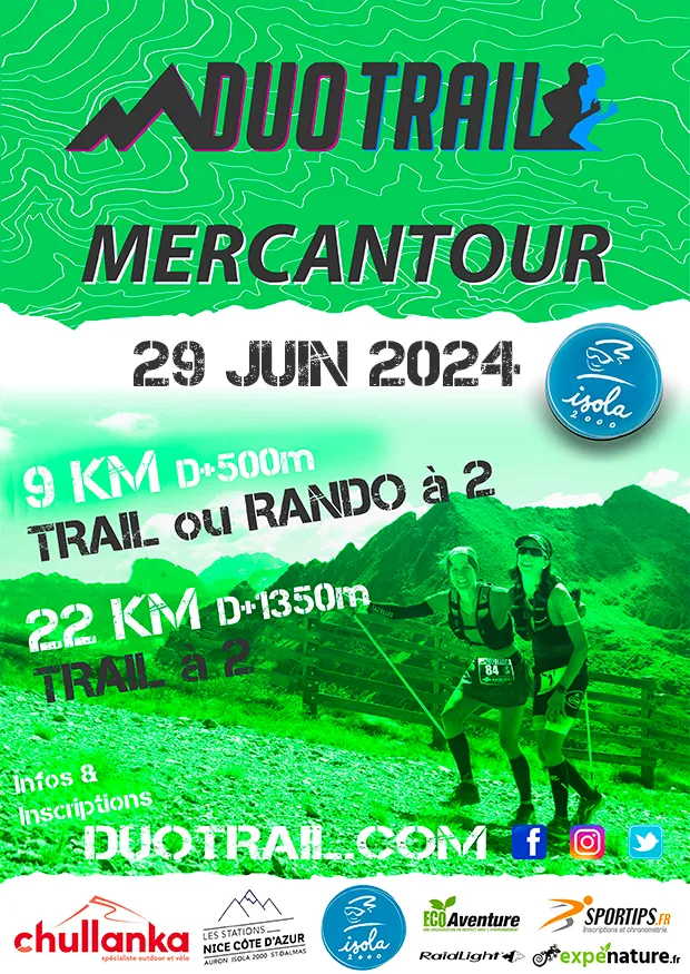 Duo trail Isola 2000  2025 Inscription Résultats